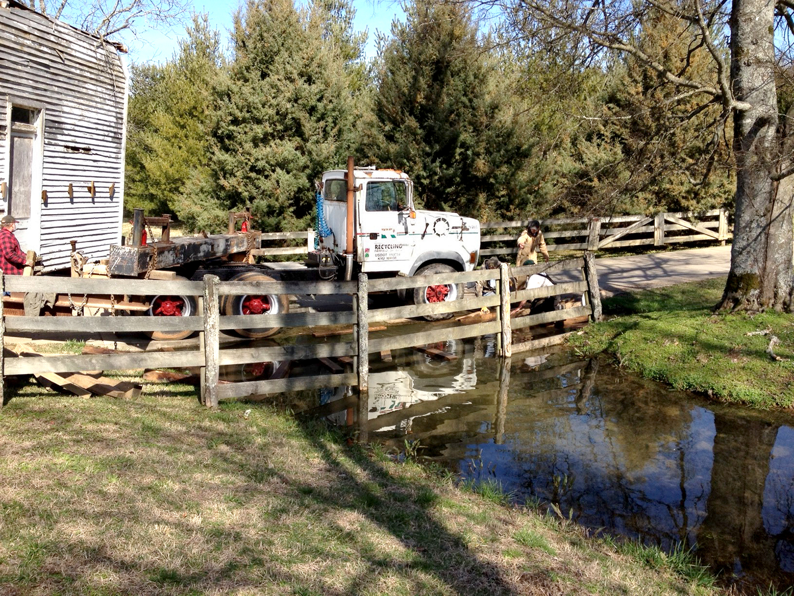 schoolhouse blog truck crossing bridge2