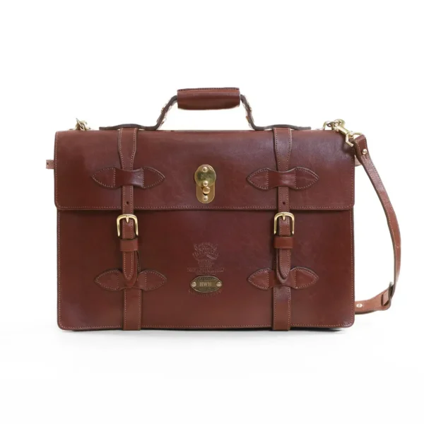 No. 1943 Navigator Briefcase – Vintage Brown