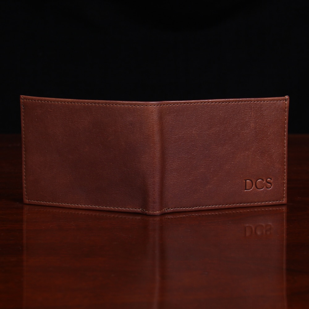 Full-Grain Leather Billfold Wallet