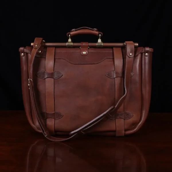 No. 83 Leather Messenger Book Bag – Vintage Brown