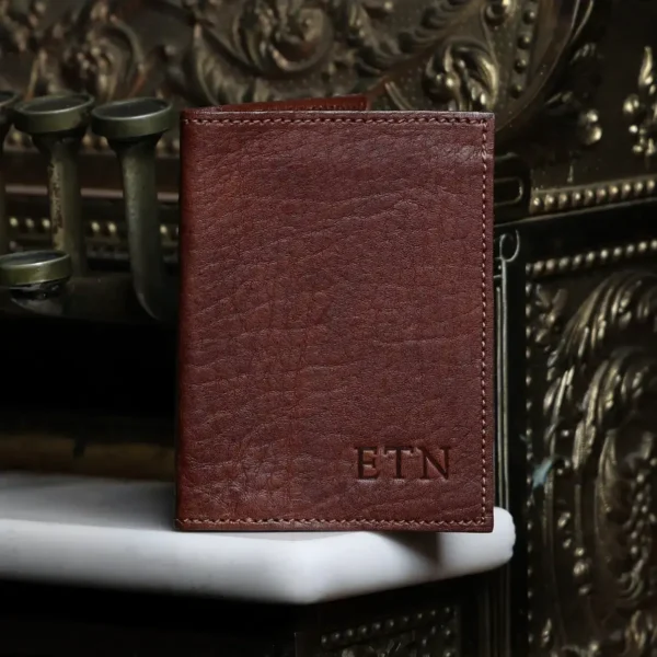 No. 2 Card Wallet – Vintage Brown