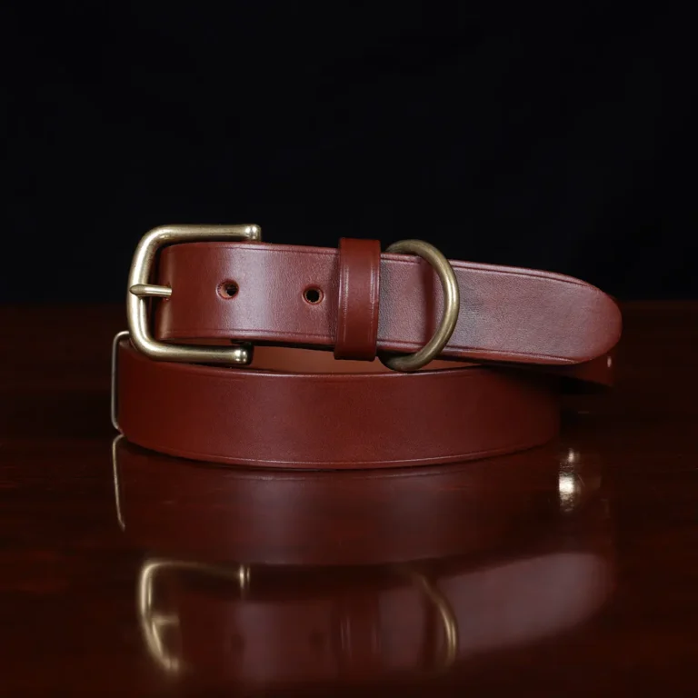 Cinch Belt No 1 in Brass accent showing the front