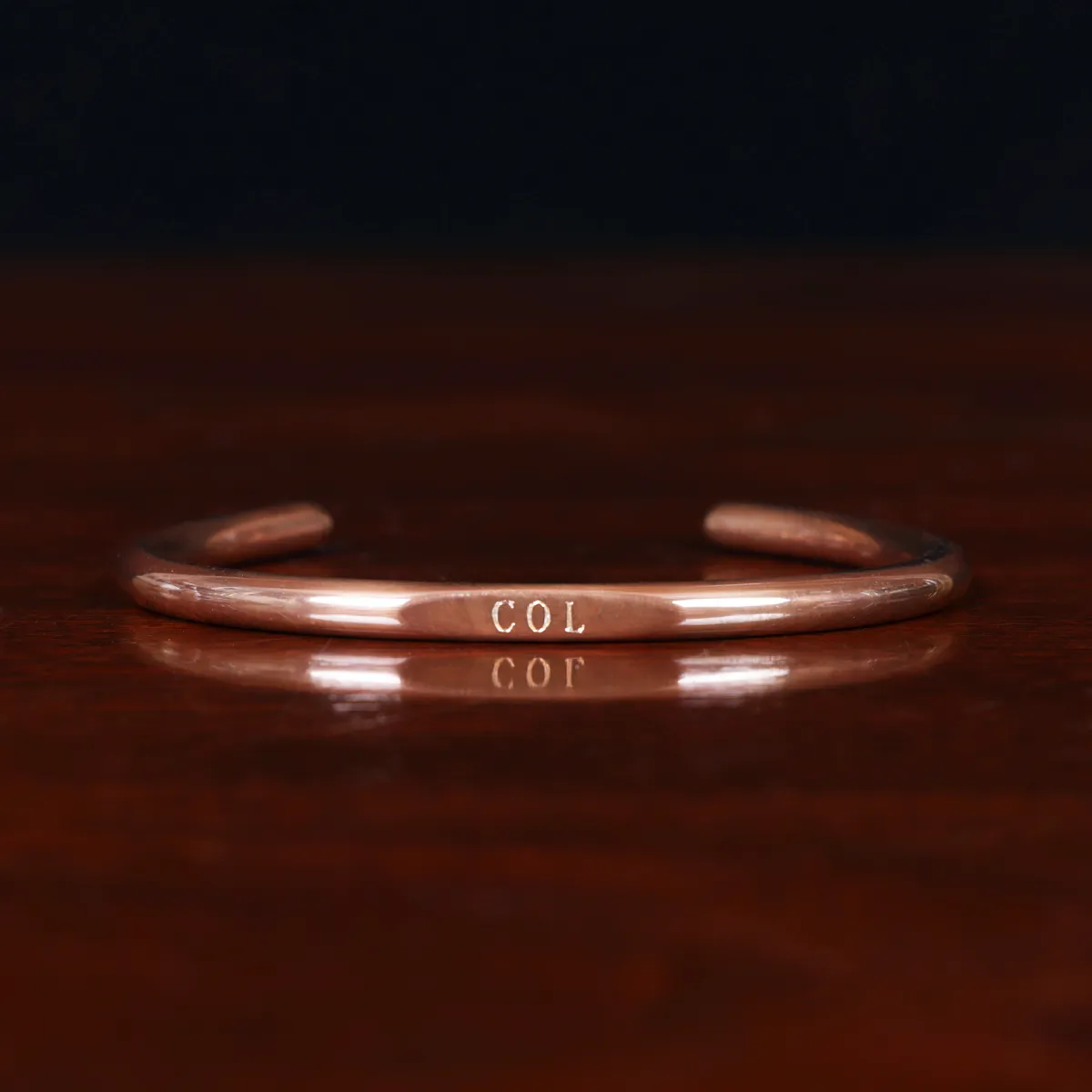 Follow Your Dreams Copper Cuff Bracelet