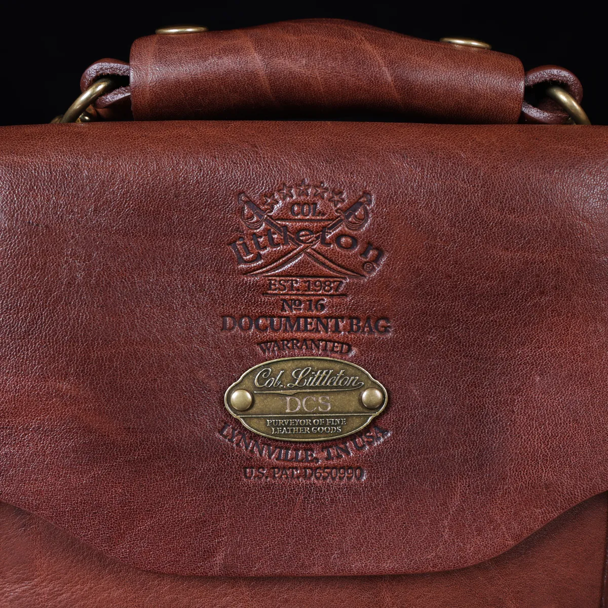 Leather Satchel Document Bag No. 16 - Best USA Made