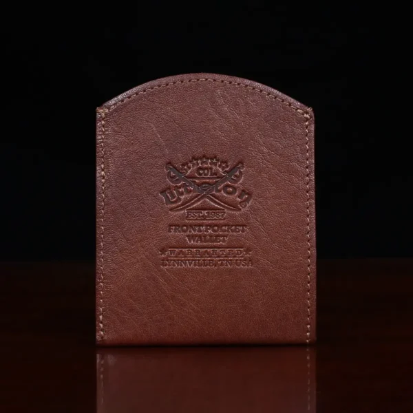 Leather Front Pocket Wallet – Vintage Brown