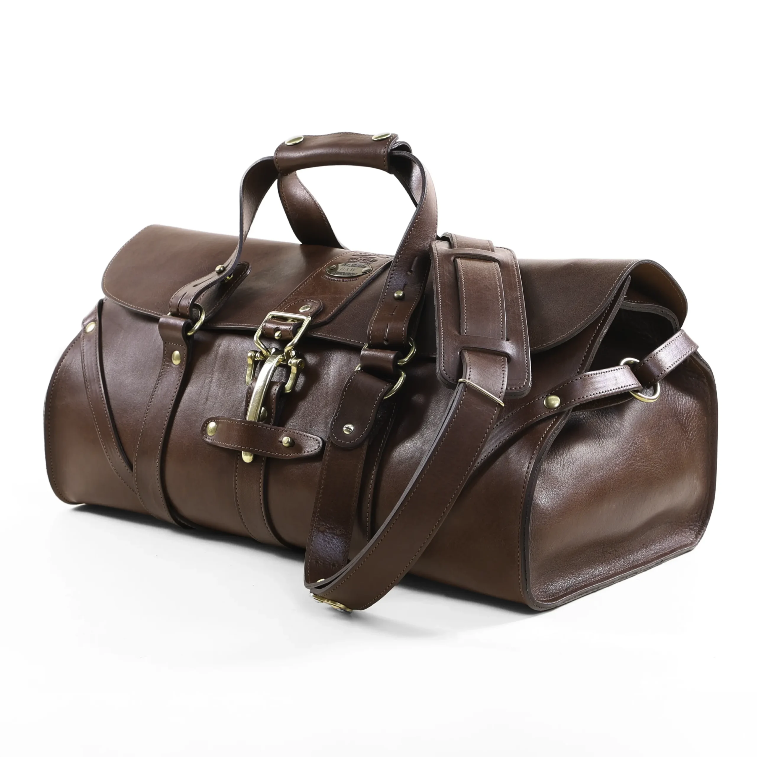 Leather Duffel Travel Bag No. 1 Grip | Colonel Littleton Leather Duffel Travel Bag No. 1 Grip | Colonel Littleton