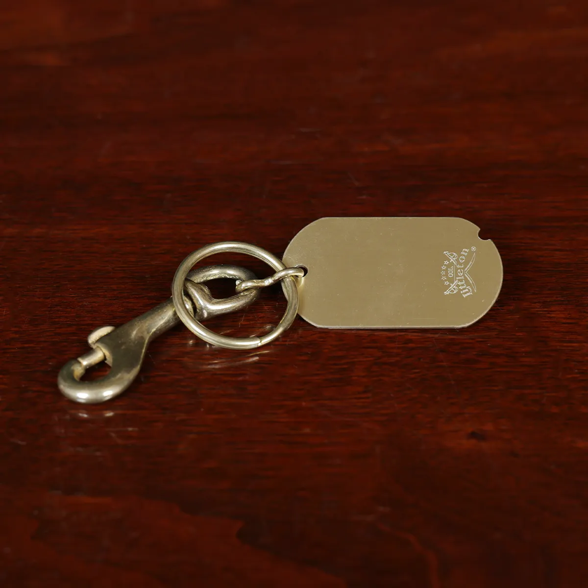 Solid Brass Luggage Tag