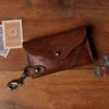 Leather Key Wallet - Vintage Brown