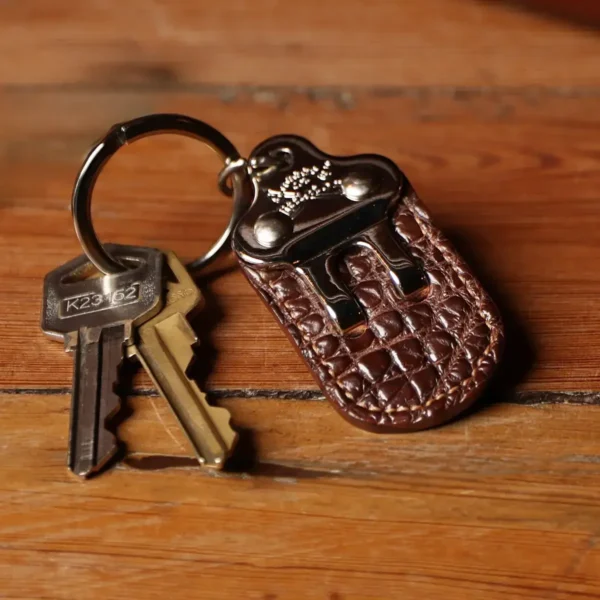 No. 3 Key Ring – American Alligator