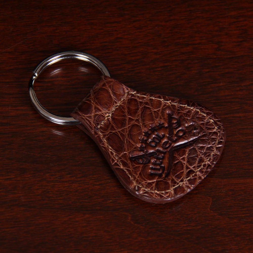 Buffalo Trace Leather Key Fob - Carry with Pride