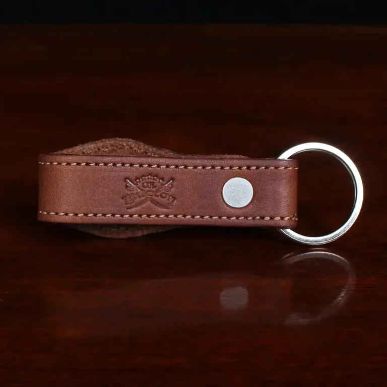 back side of No. 6 Brown Key Ring