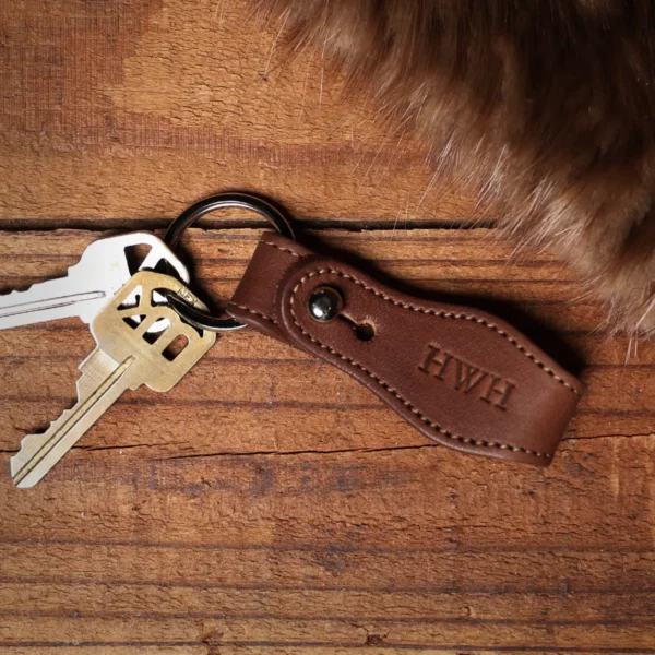 No. 6 Key Ring – Vintage Brown
