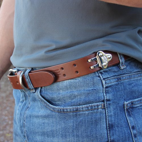 Adjustable Leather Belt, No. 1 - One Size Fits Most, USA Made | Col ...