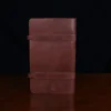 no. 18 legal portfolio in vintage brown steerhide - back