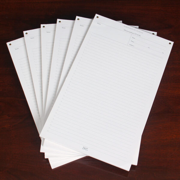 No. 18L Portfolio Legal Refills – Set of 6