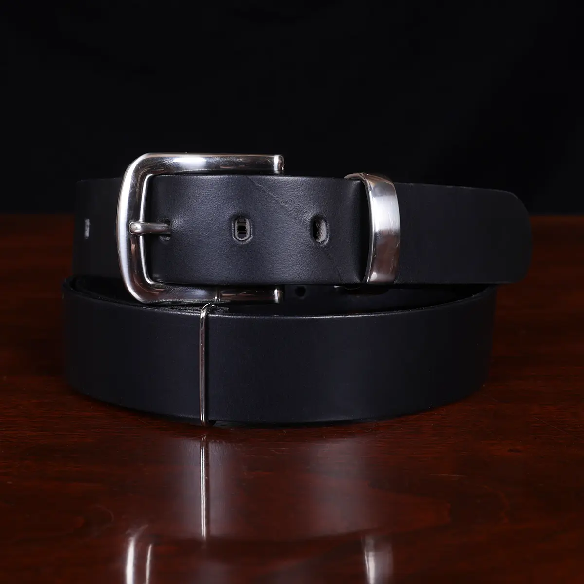 patent leather belt