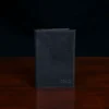 No. 23 Pocket Journal in Black American Steerhide