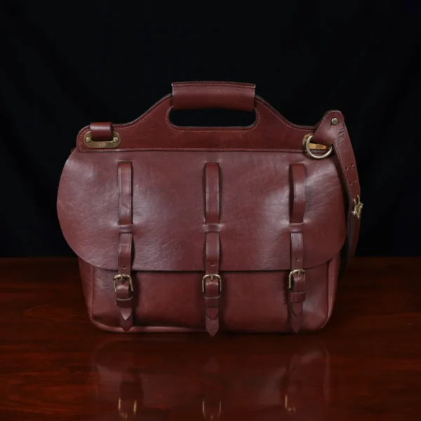 No. 1 Saddlebag Briefcase – Vintage Brown