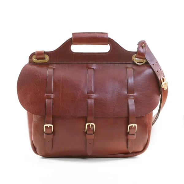No. 1 Saddlebag Briefcase – Leather Briefcase