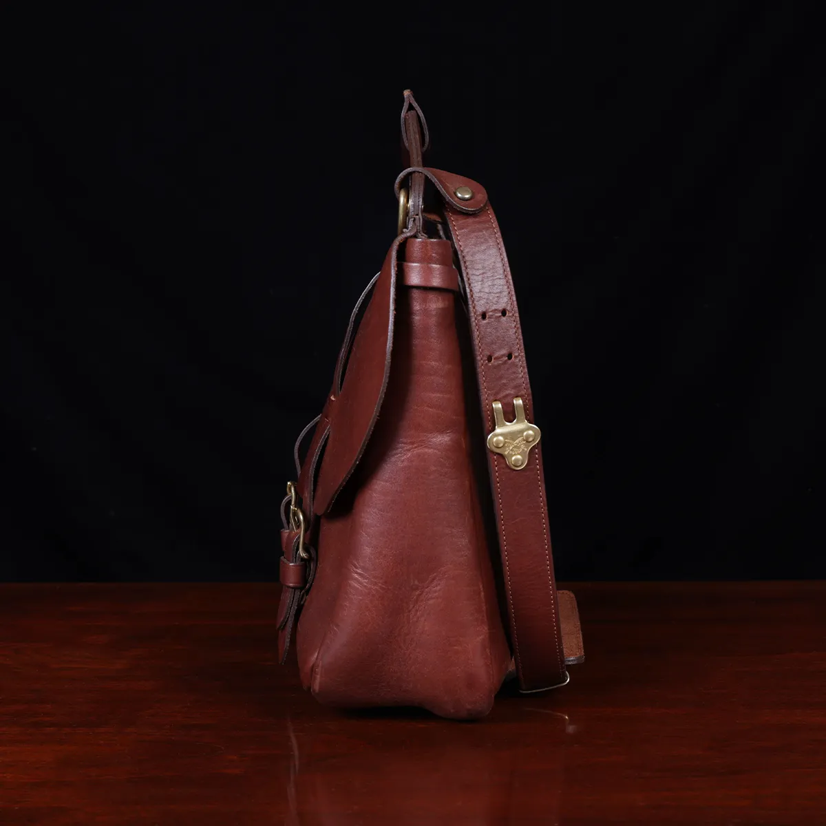 Leather Drawstring Possibles Bag Small | USA Made | Col. Littleton