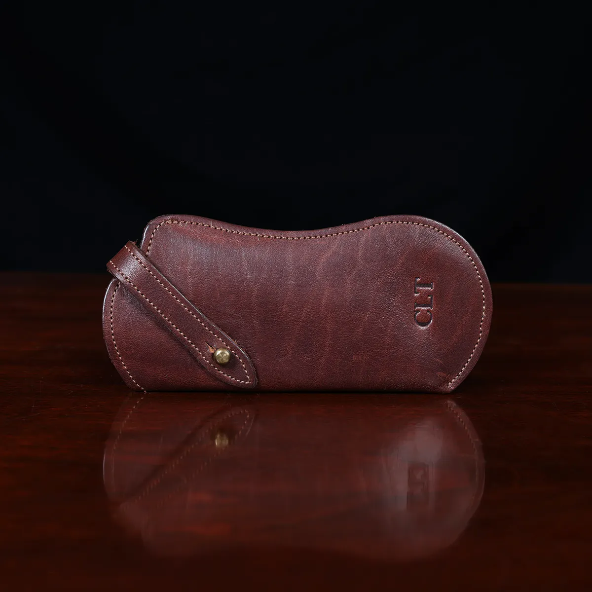 leather glasses case