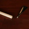 no 1 slipper stick with solid brass horn - detached