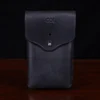 No 49l Phone Holster in black showing the front side