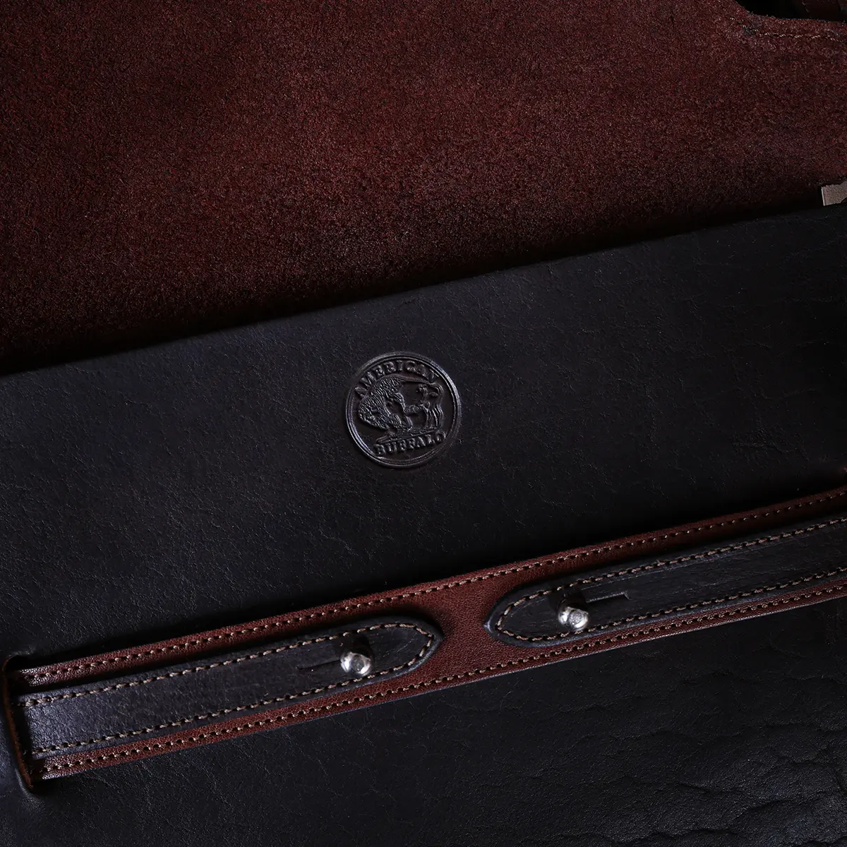 Bison Leather Ashley Handbag No. 21, USA Made Purse | Col. Littleton
