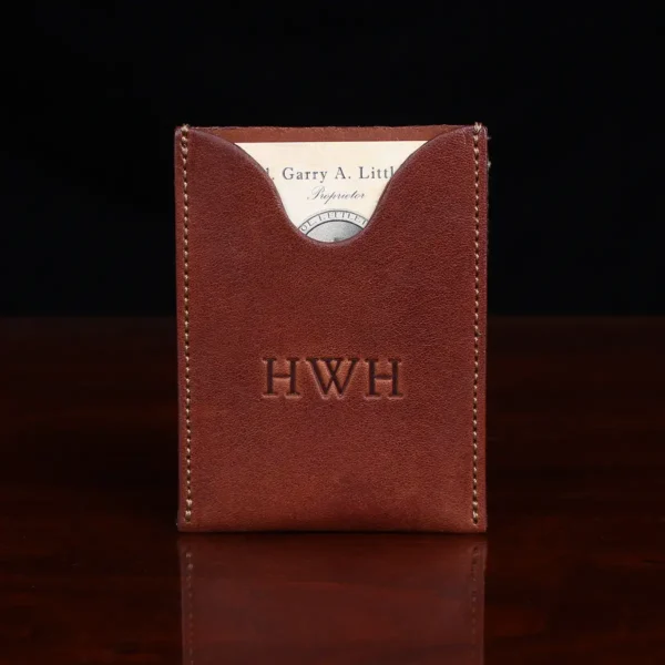 No. 4 Card Case – Vintage Brown