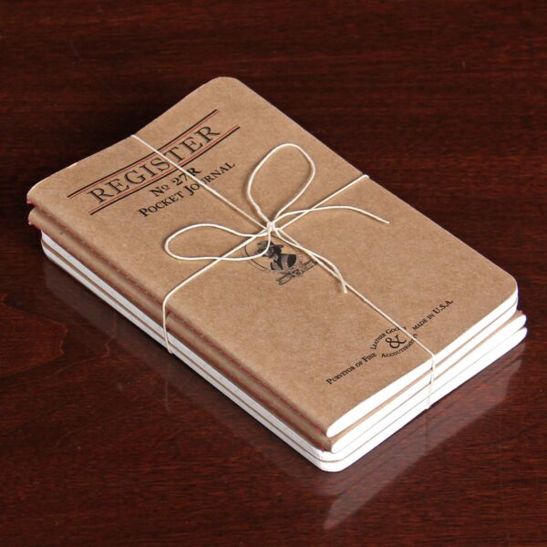 No. 27 Pocket Journal Register Refills – Set of 4