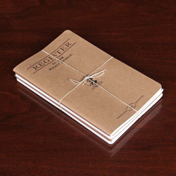 No. 28 Pocket Journal Register Refills – Set of 4