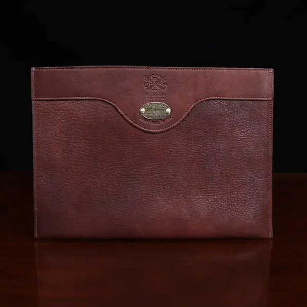 No. 8 Leather Pocket for iPad® Pro and other Tablets – Vintage Brown