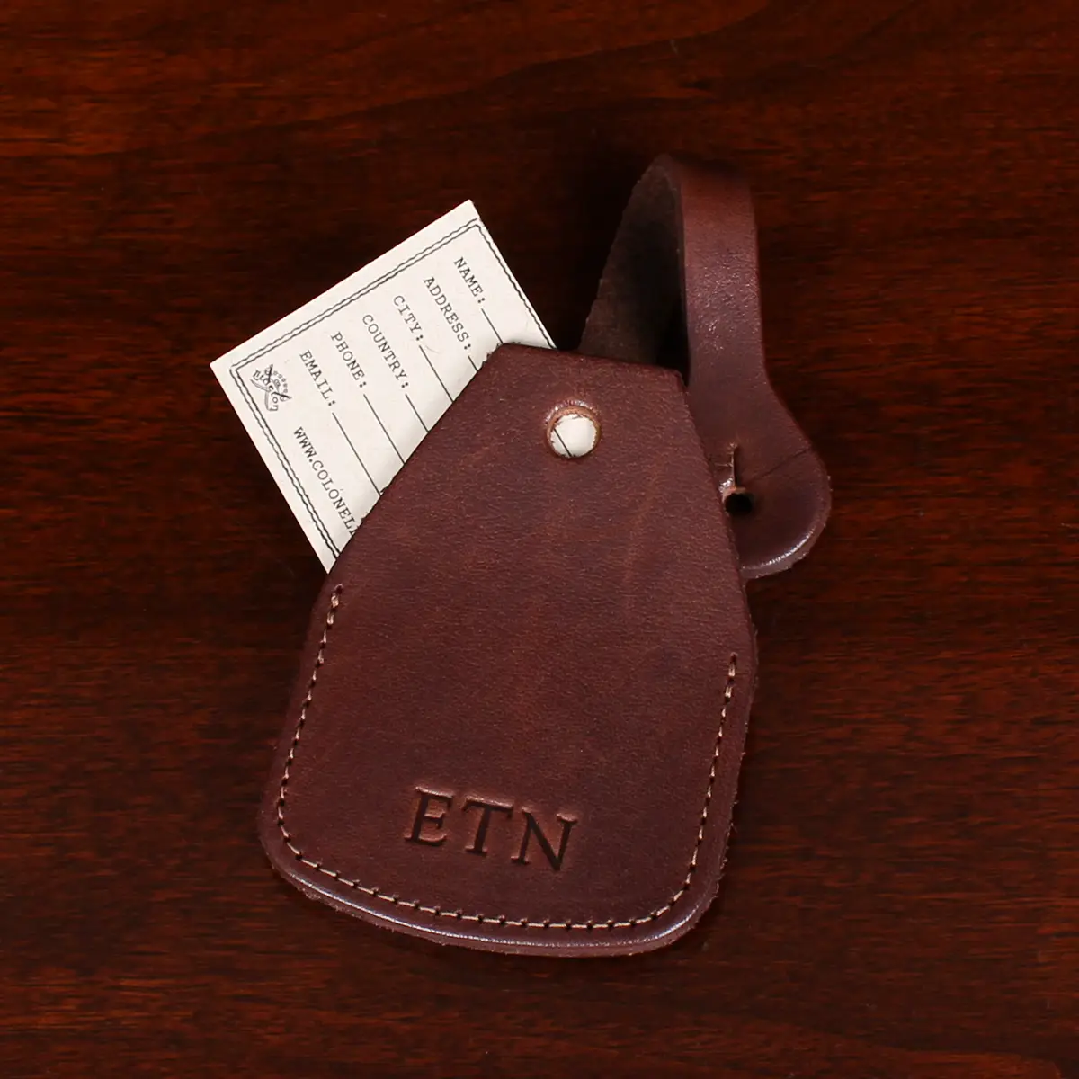 Leather Luggage Tags