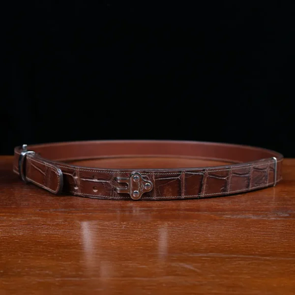 No. 4 XLarge Belt – One-of-a-kind – American Alligator