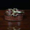 No. 5 Small Cinch Belt - One-of-a-kind - American Alligator