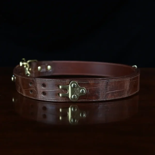 No. 5 Small Cinch Belt – One-of-a-kind – American Alligator