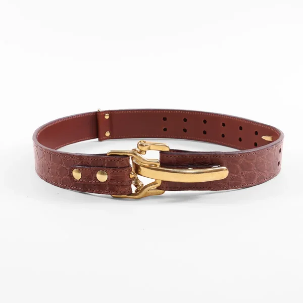 No. 5 Small Cinch Belt – One-of-a-kind – American Alligator