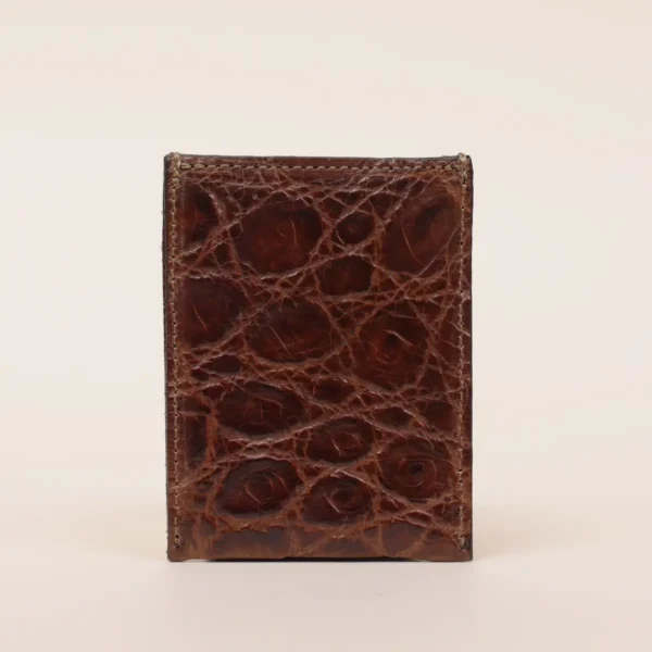 No. 4 Card Case – American Alligator – 001