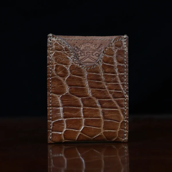 No. 4 Card Case – American Alligator – 001
