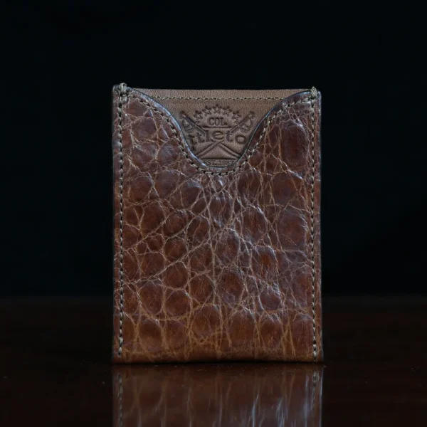 No. 4 Card Case – American Alligator – 002