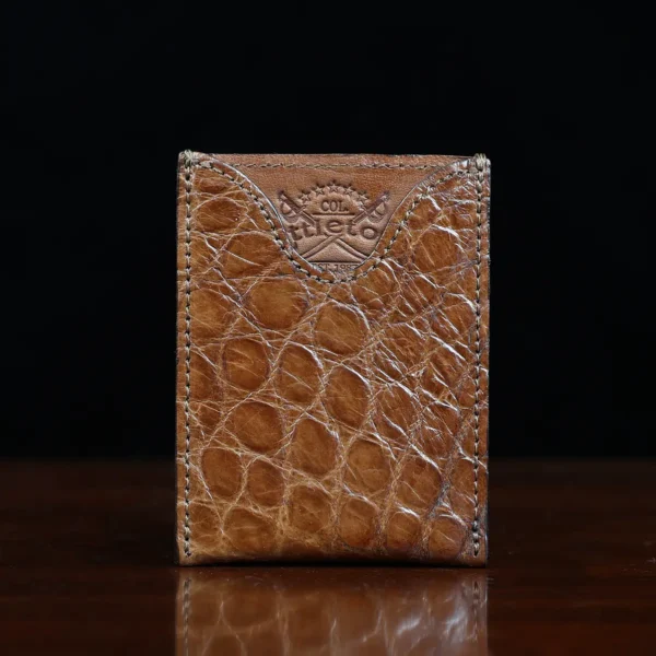 No. 4 Card Case – American Alligator – 002