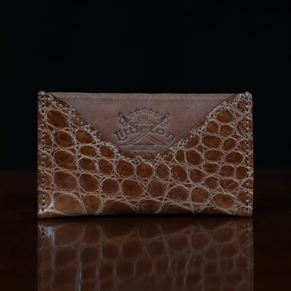 No. 3 Card Wallet – American Alligator – 002