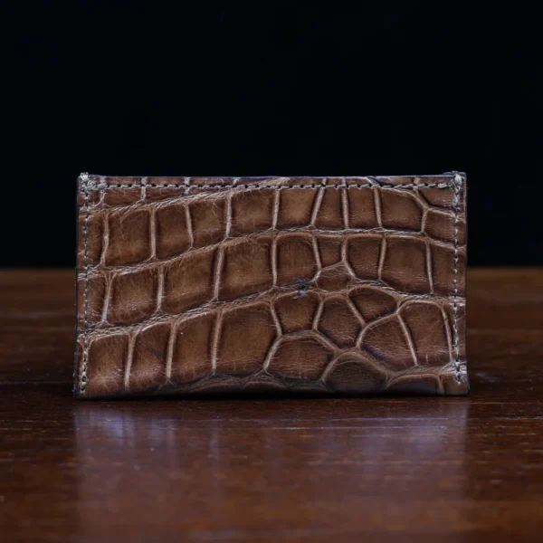 No. 3 Card Wallet – American Alligator – 003