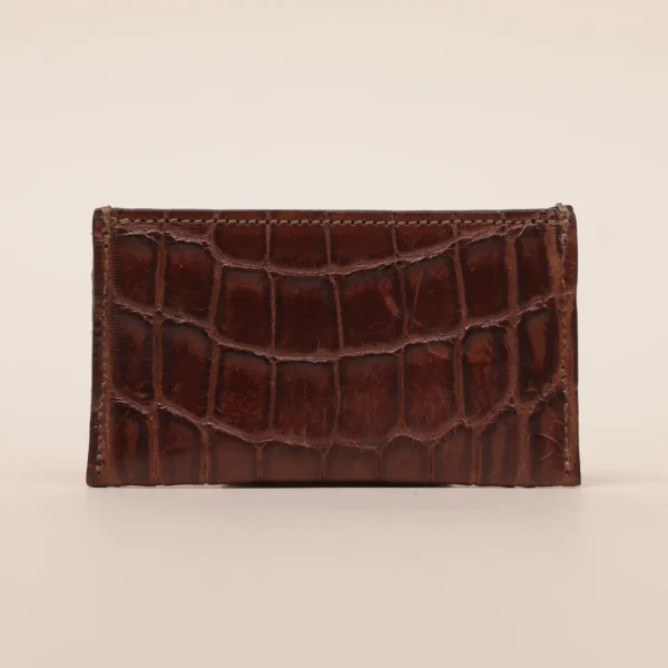 No. 3 Card Wallet – American Alligator – 003