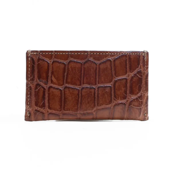 No. 3 Card Wallet – American Alligator – 001