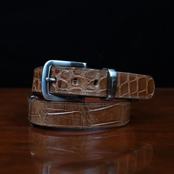 No. 4 Large Belt – One-of-a-kind – American Alligator