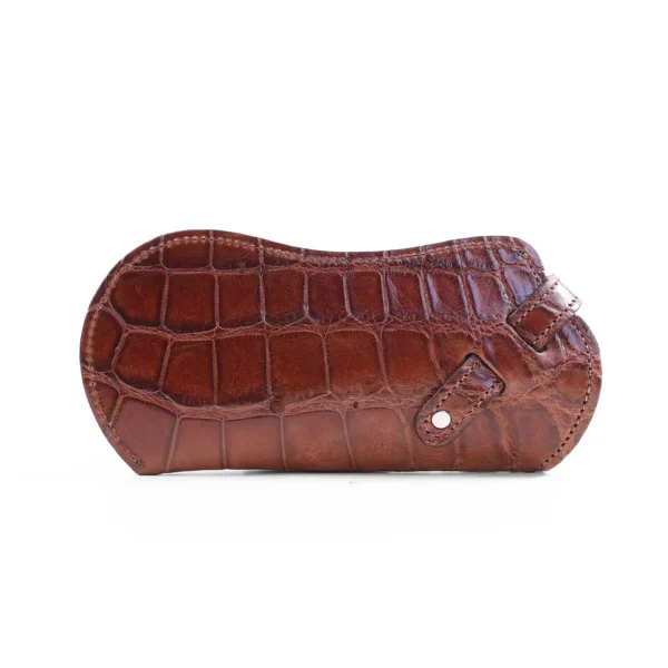 No. 2 Eyeglass Case – American Alligator – 001
