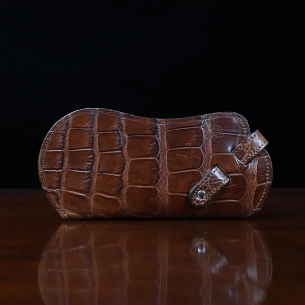 No. 2 Eyeglass Case – American Alligator – 001