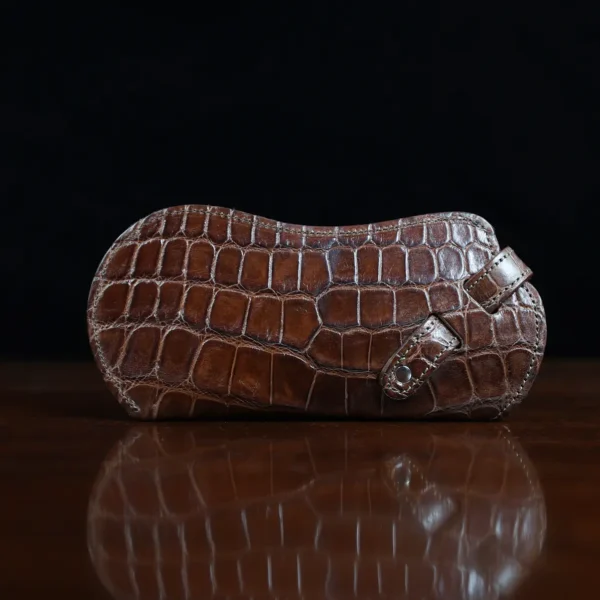 No. 2 Eyeglass Case – American Alligator – 002
