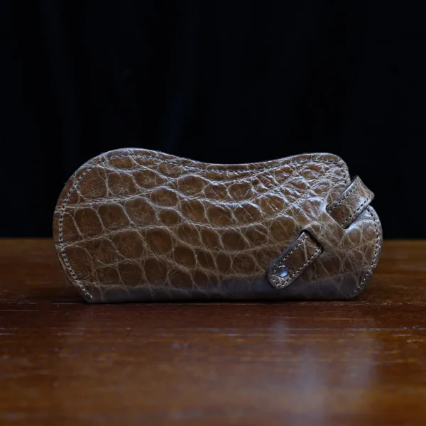 No. 2 Eyeglass Case – American Alligator – 001